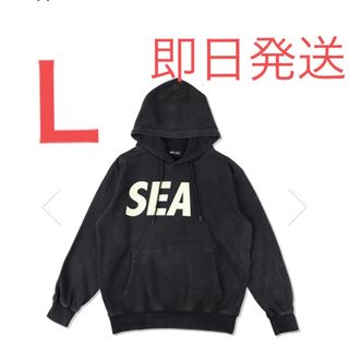 ウィンダンシー(WIND AND SEA)のWIND AND SEA Sea Sulfer Hoodie "Black"Ｌ(パーカー)