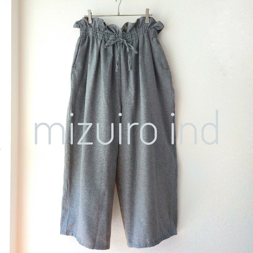 mizuiroind  ミズイロインド　ワイドパンツ　サイズ2