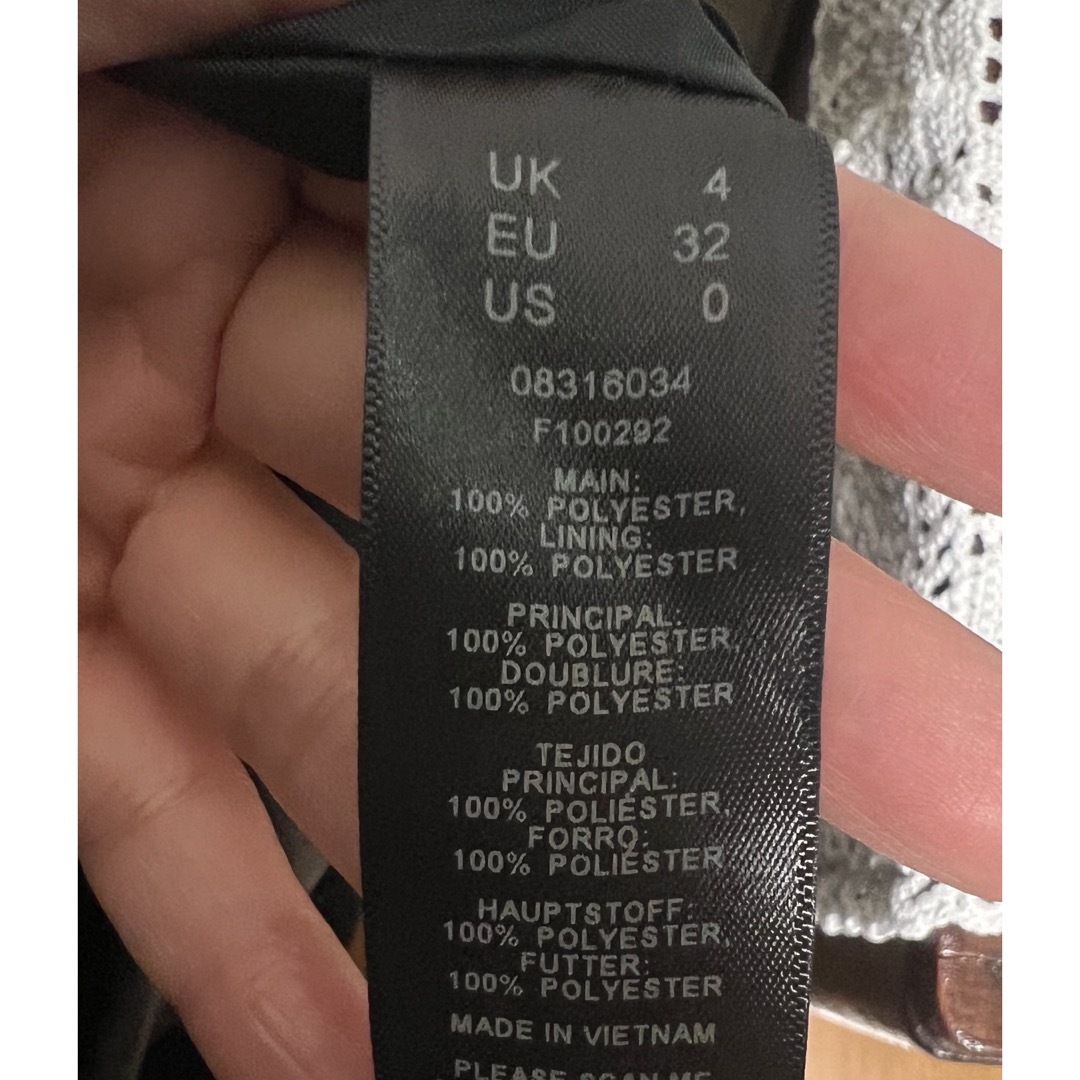 ASOS コート ブラック アウター レディースのジャケット/アウター(チェスターコート)の商品写真