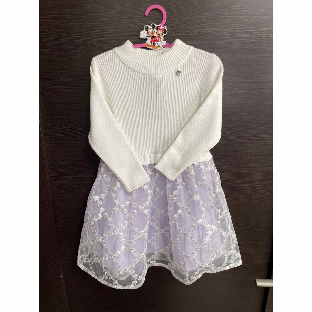 新品・未使用》ANNA SUI mini 90ドッキングワンピース-
