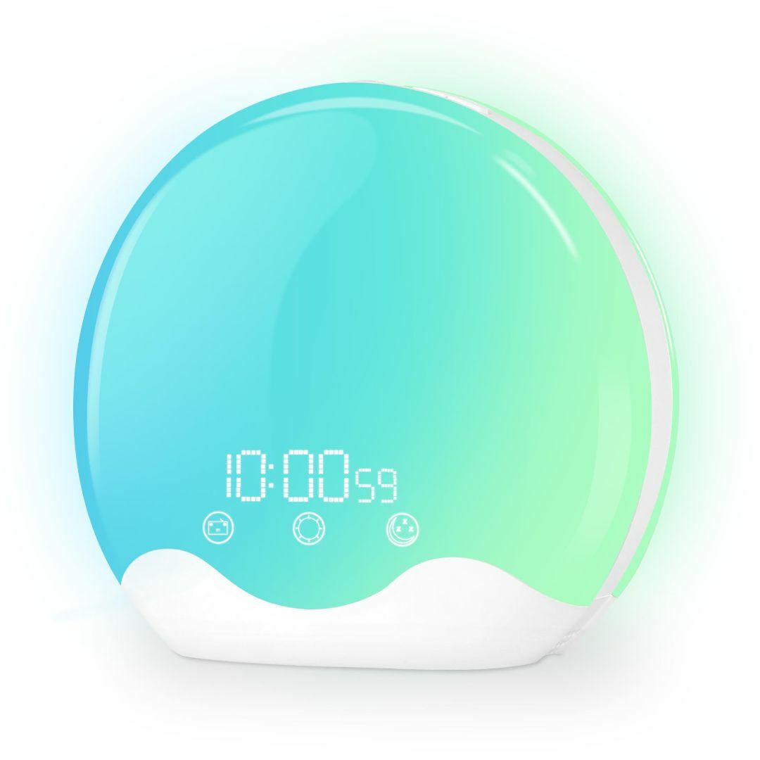 TITIROBA 目覚まし時計 光 めざまし時計 YABAE Wake Up L