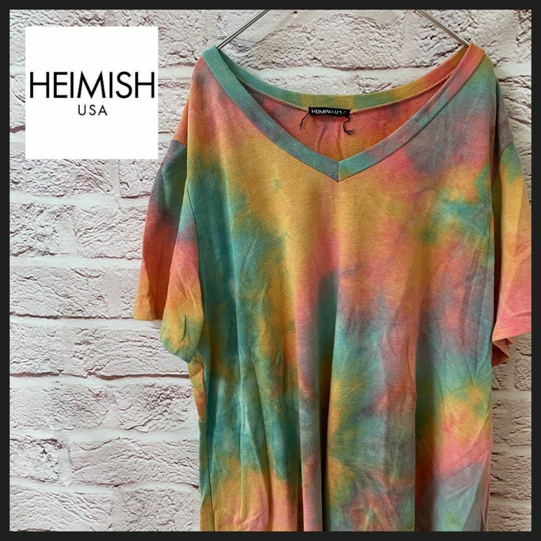 HEIMISHUSA Tシャツ　半袖 メンズ　レディース　[ 3XL ]