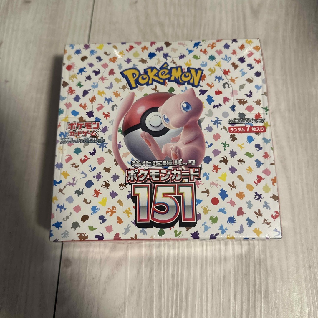 ポケモンカード151 BOXシュリンク付き