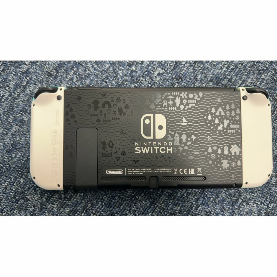 新型switchグレー&あつまれどうぶつの森