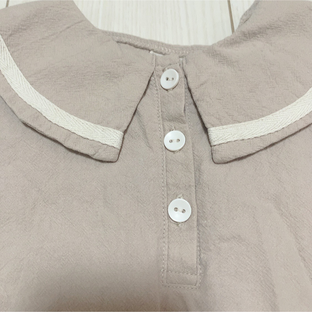 tete a tete(テータテート)のテータテート　セーラー襟　トップス キッズ/ベビー/マタニティのキッズ服女の子用(90cm~)(Tシャツ/カットソー)の商品写真