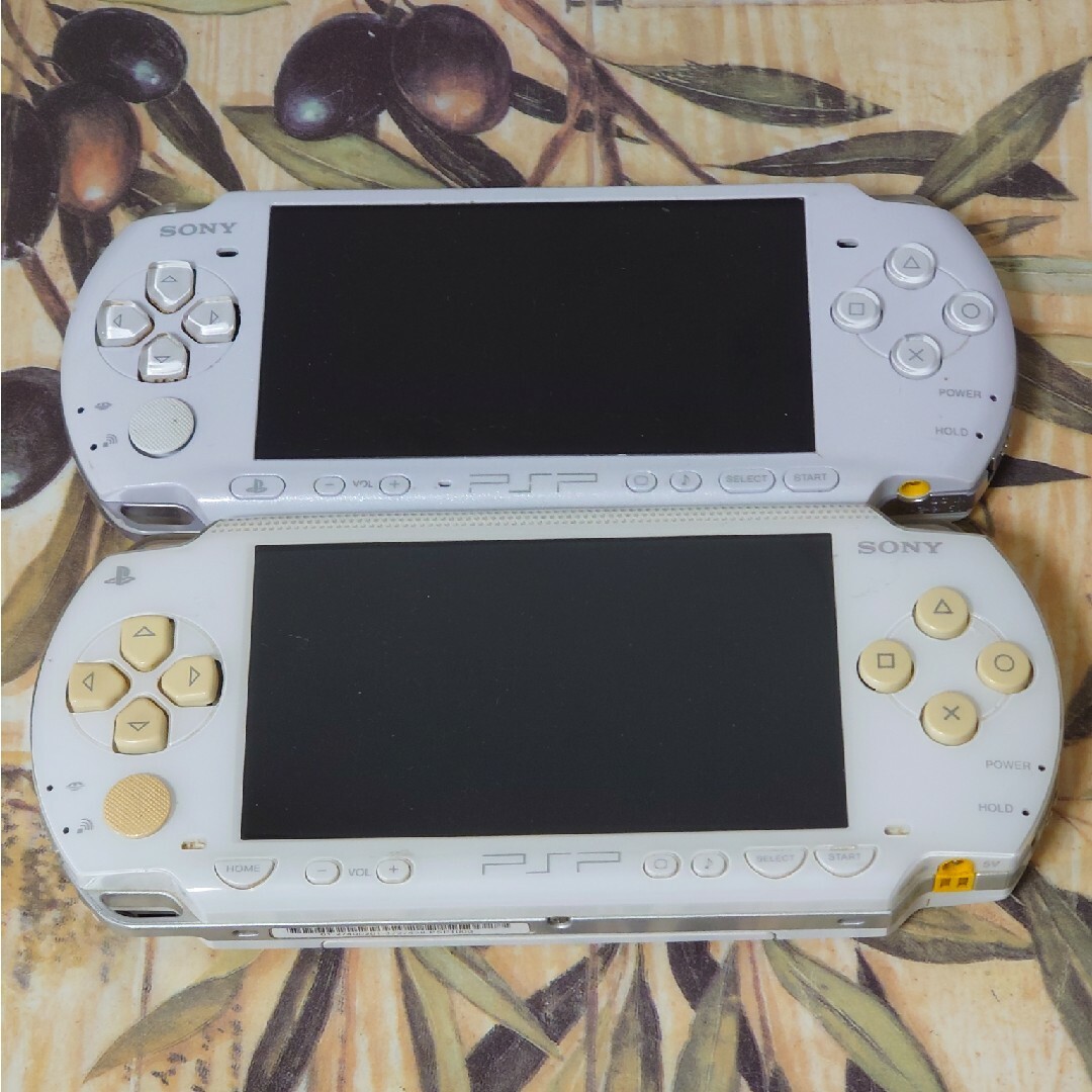SONY PSP-3000ホワイト ＋PSP1000ホワイト本体2台セット | フリマアプリ ラクマ