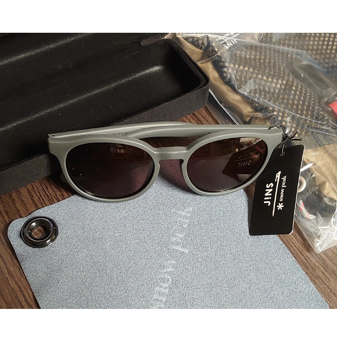 新品◆JINS×Snow Peak Rubber SUNGLASSES◆