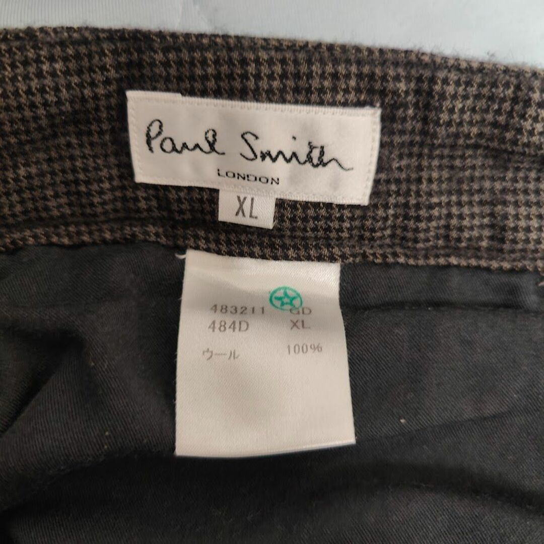 ポールスミス 千鳥格子柄 ウールパンツ XL Paul Smith