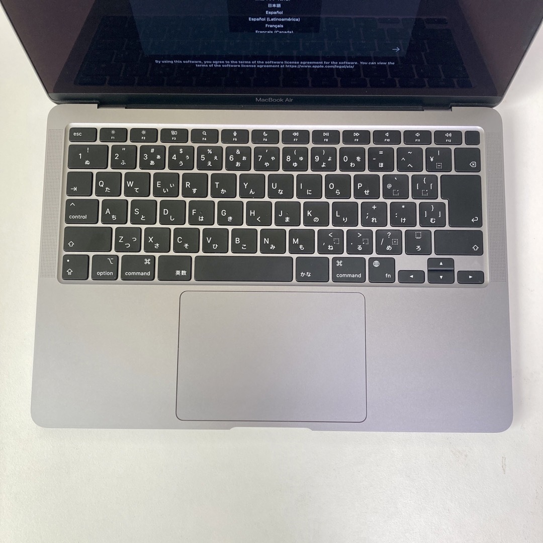 【Apple】MacBook Air 2020 M1 13インチ 256SSD