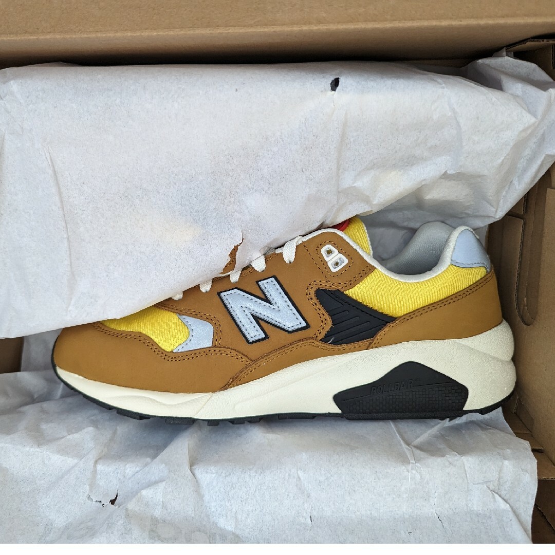 New Balance(ニューバランス)のNew Balance 580 “Brown” 27.5cm メンズの靴/シューズ(スニーカー)の商品写真