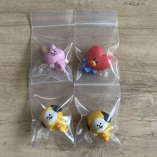 ビーティーイシビル(BT21)のBT21 ガチャガチャ TATA CHIMMY COOKY セット(アイドルグッズ)