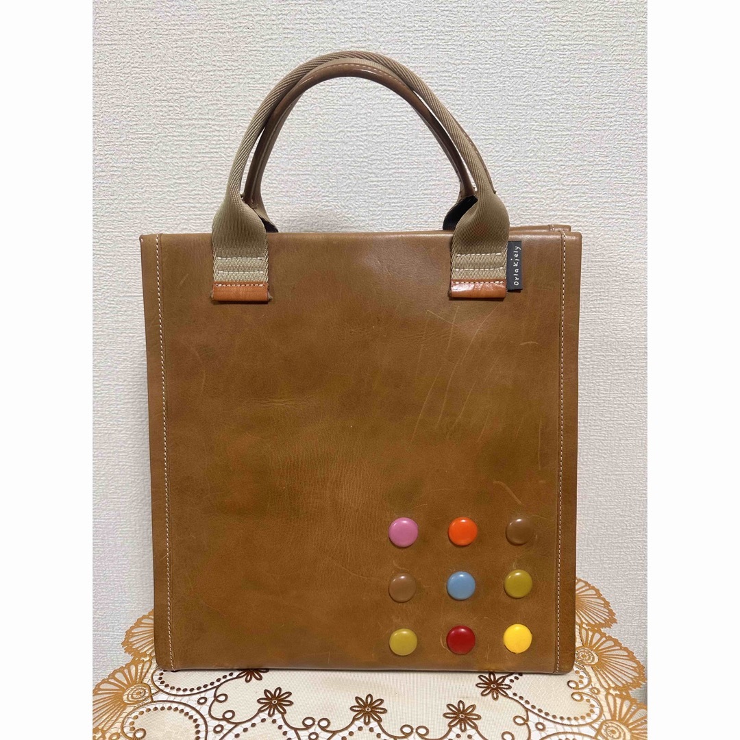 ★入手困難★激レア★オーラカイリー★orla kiely★トートバック★レザー