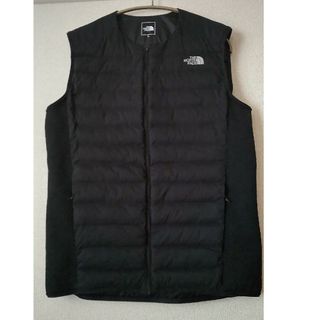 ノースフェイス(THE NORTH FACE) ダウンベスト(メンズ)（ブラック/黒色