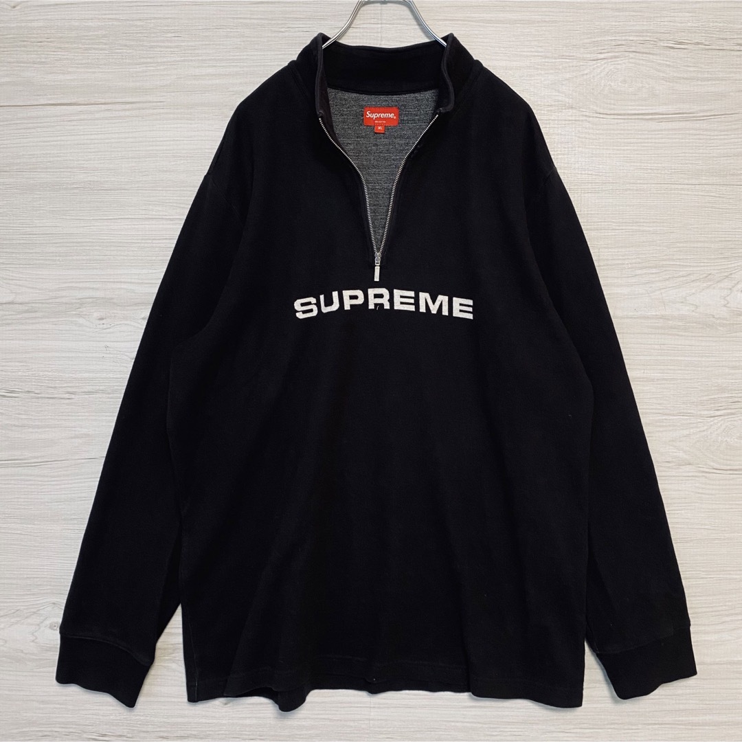 supreme box logo クルーネック バーガンディXL