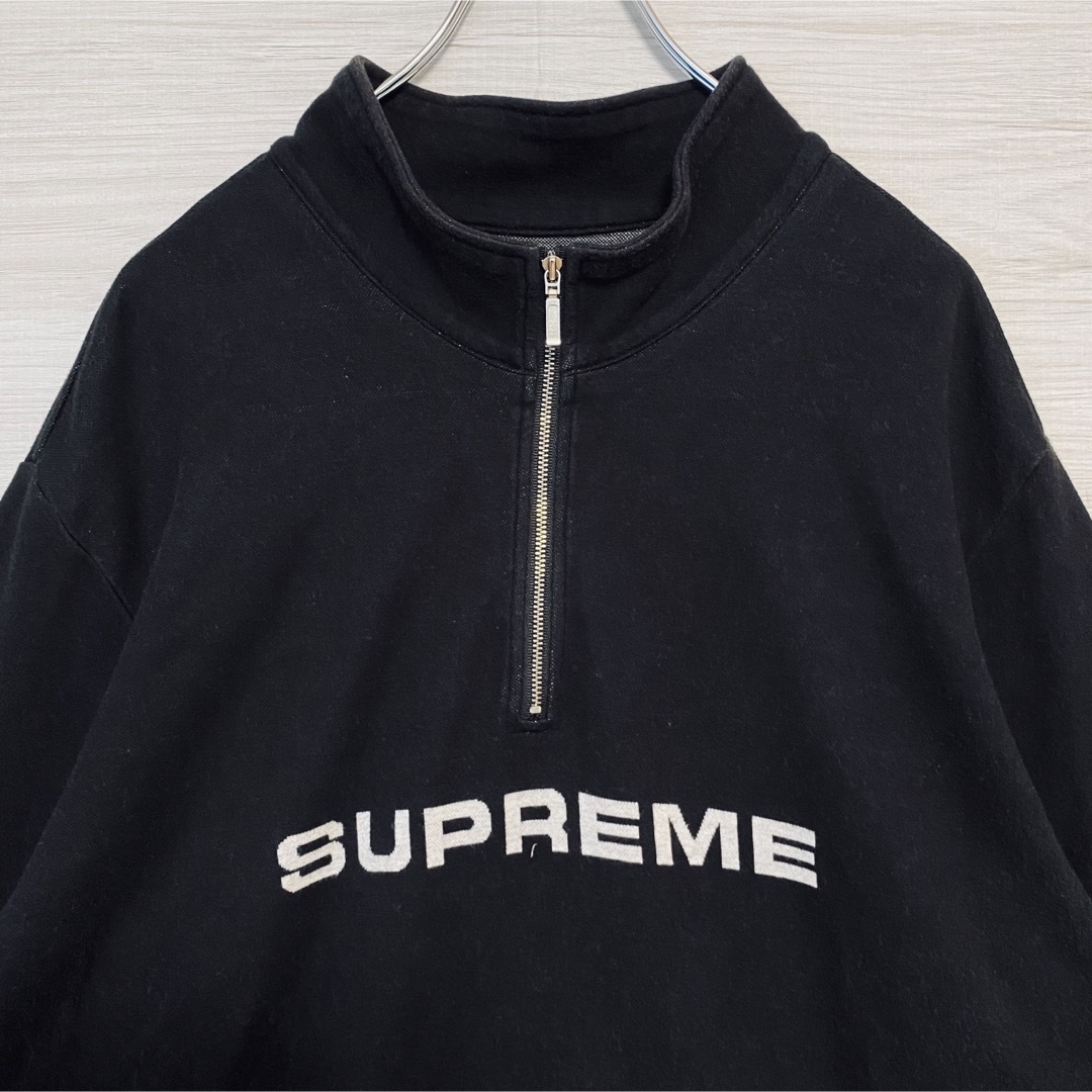 シュプリーム supreme スウェット ハーフジップ - www.sorbillomenu.com