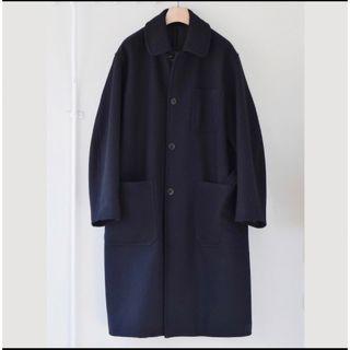 新品　COMOLI 23AW ウールカシミア　ミリタリーコート　サイズ3