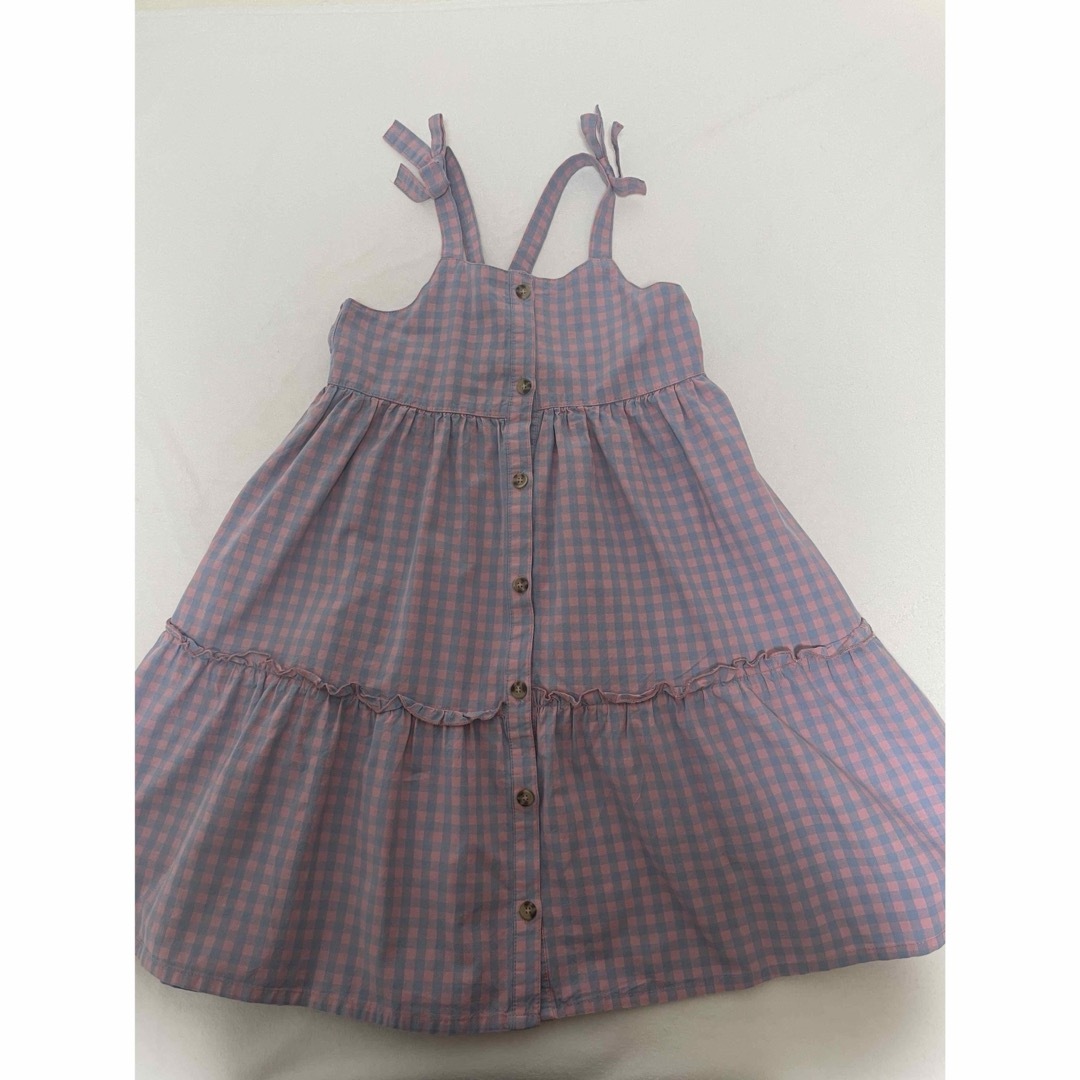 BREEZE(ブリーズ)のブリーズ　ジャンバースカート130 キッズ/ベビー/マタニティのキッズ服女の子用(90cm~)(スカート)の商品写真