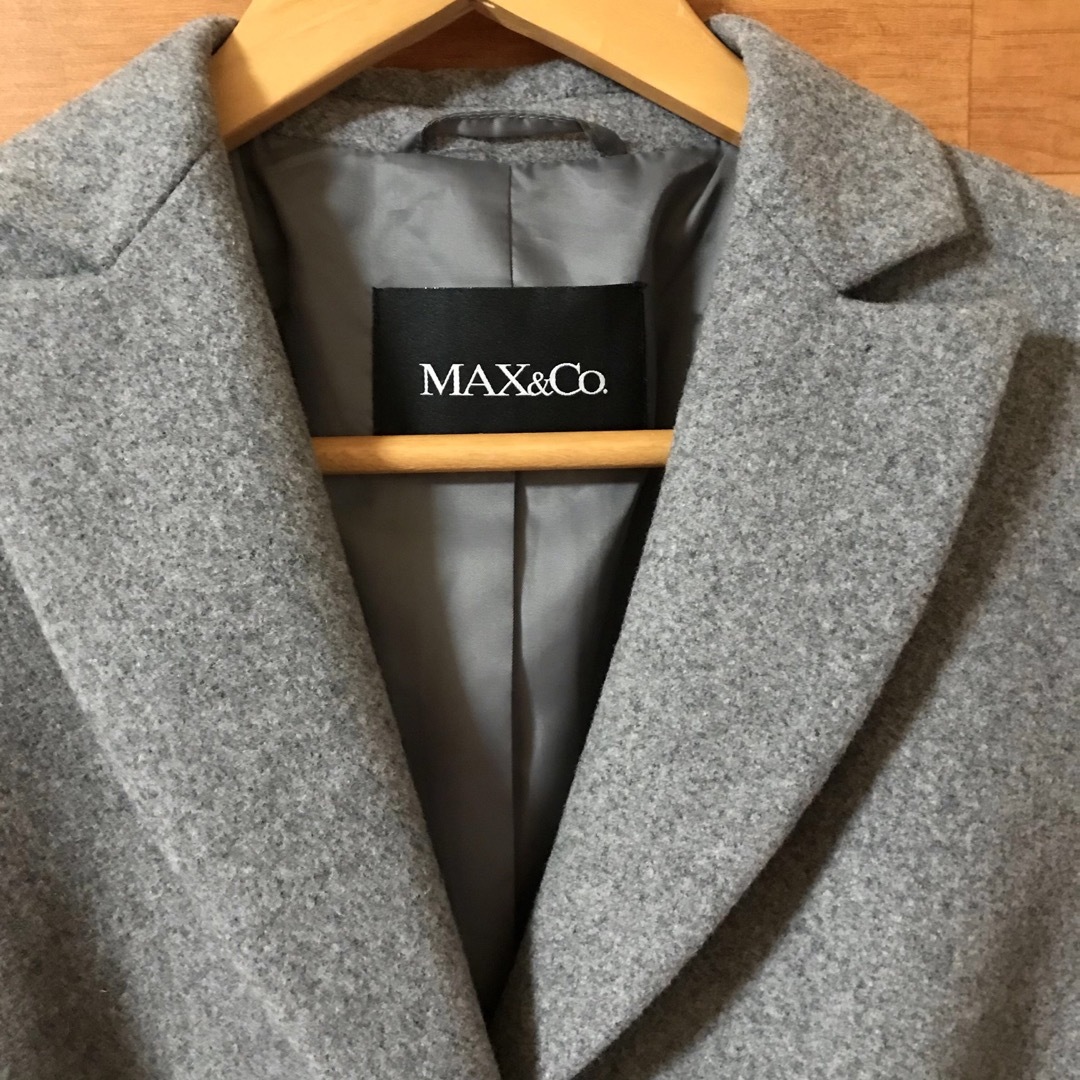 MAX&Co. マックスアンドコー ロングコート チェスターコート 4