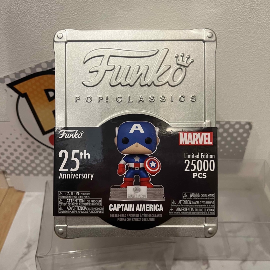 NYコミコン2023FUNKO POP!  キャプテン・アメリカ　記念限定BOX