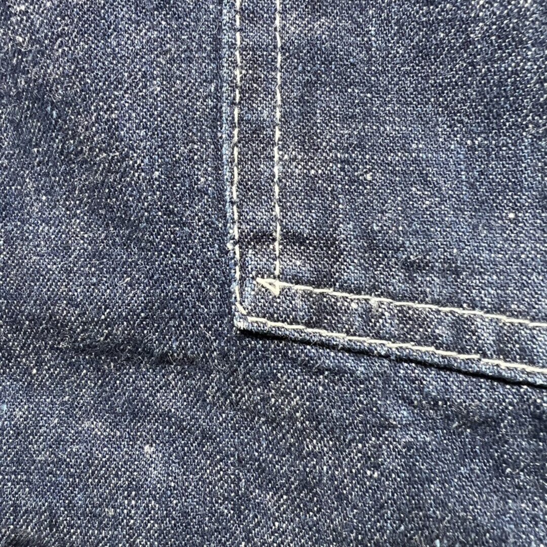 40~50's デニムカバーオール 濃紺 大戦 メンズのジャケット/アウター(カバーオール)の商品写真