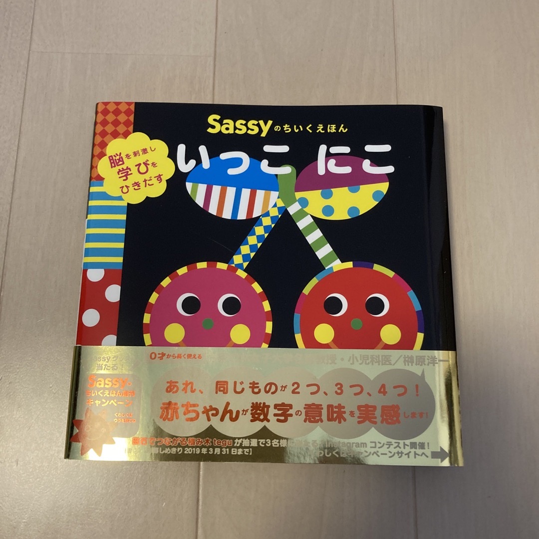 Sassy(サッシー)のいっこにこ 脳を刺激し学びをひきだす エンタメ/ホビーの本(絵本/児童書)の商品写真