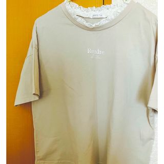 コルザ(COLZA)のレース襟Tシャツ(Tシャツ(半袖/袖なし))