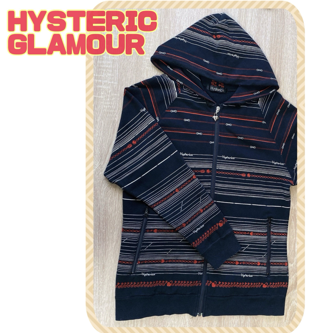 HYSTERIC GLAMOUR - ヒステリックグラマー ジップアップ パーカーの