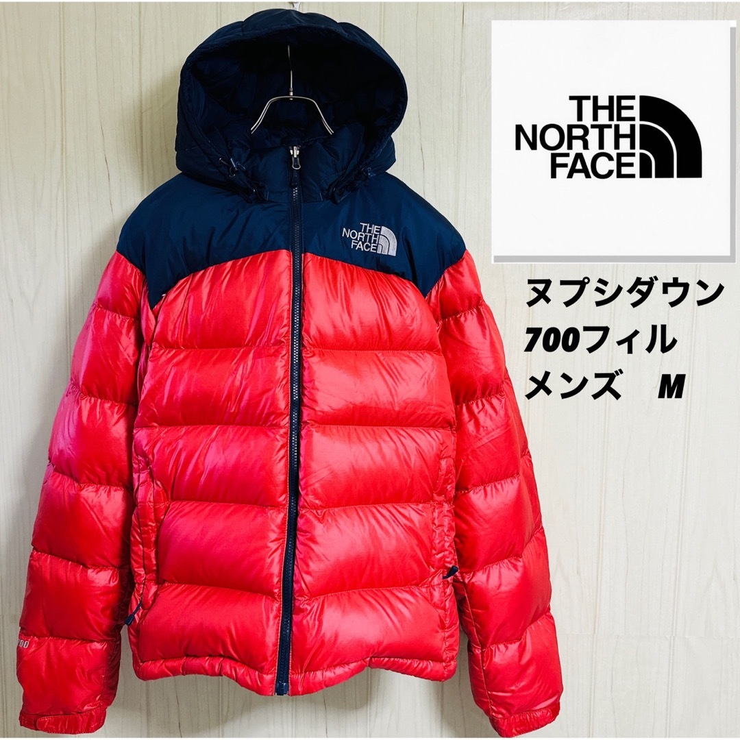 11680円 ノースフェイス ヌプシ 700フィル ダウンジャケット メンズM