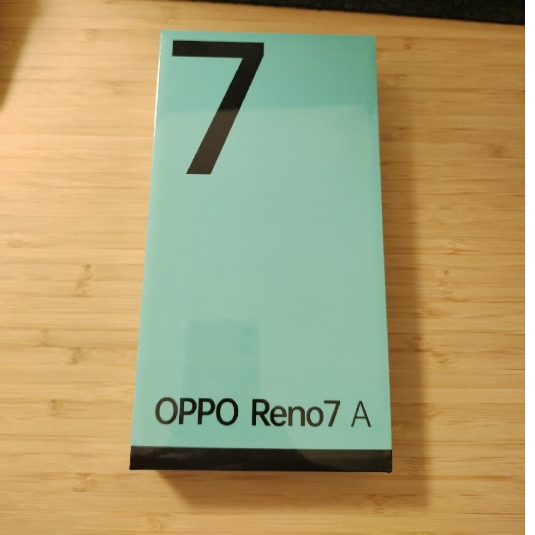 【未開封】OPPO Reno7 A CPH2353 ドリームブルー SIMフリー約800万画素マクロ