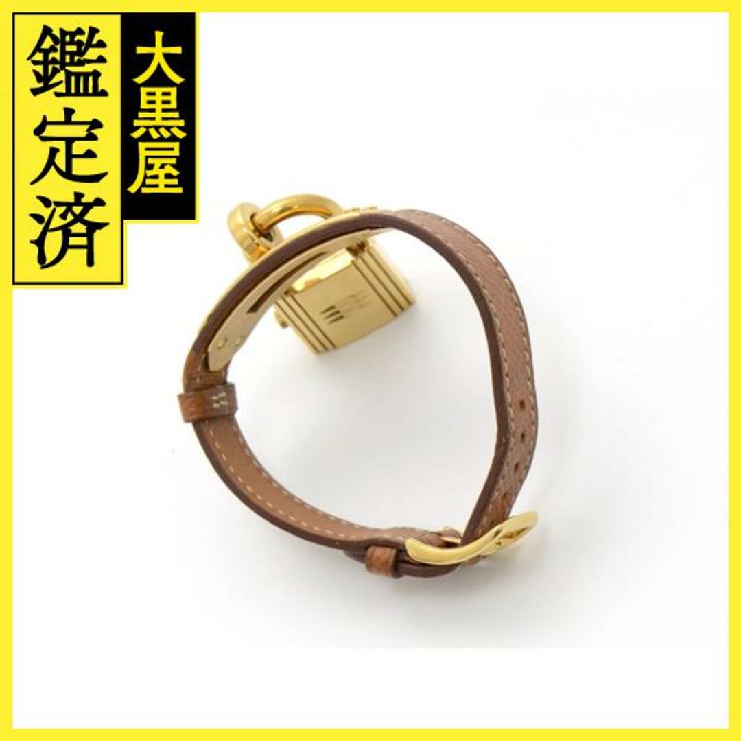 Hermes - エルメス ケリーウォッチ KE1.201 GP/革 女性用クオーツ時計