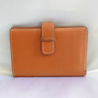 Hermes - HERMES エルメス シチズンツイルコンパクト 黒 二つ折り財布