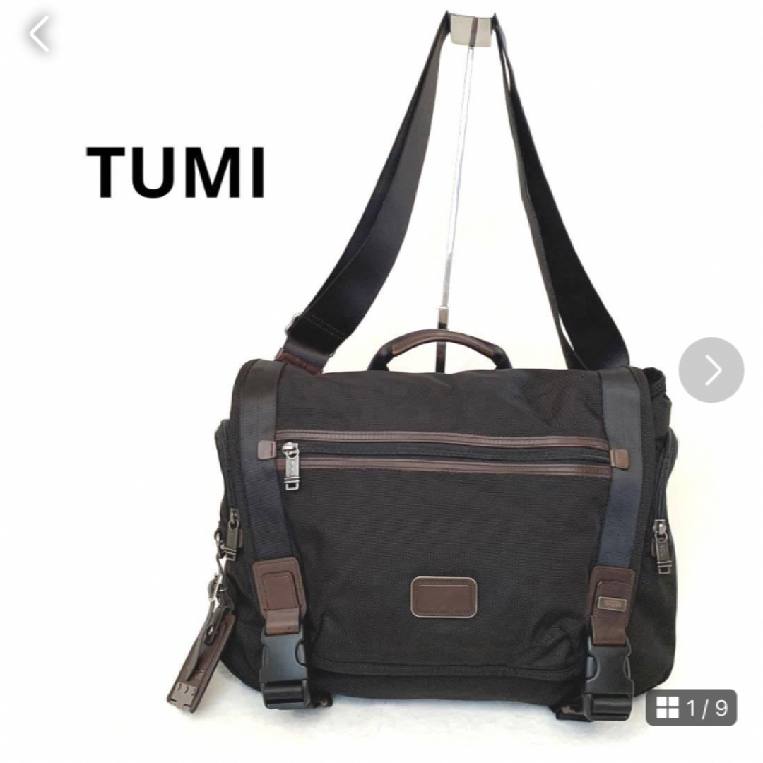 TUMI トゥミ　ショルダーバッグ　黒