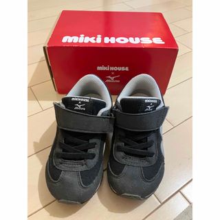 ミキハウス(mikihouse)のMIKIHOUSE × MIZUNO キッズスニーカー 16 センチ(スニーカー)