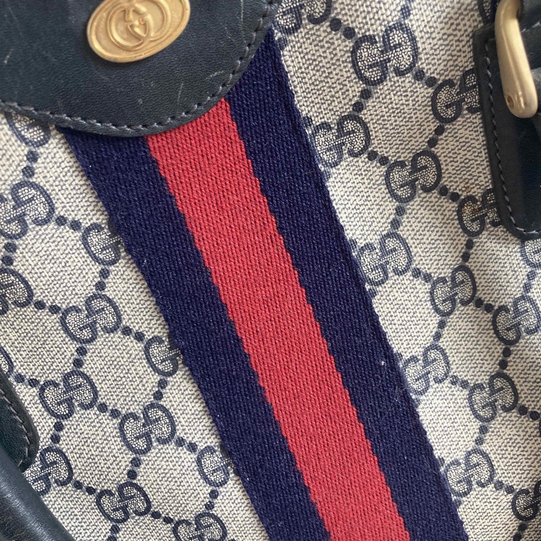 Gucci(グッチ)のオールドグッチトートバッグビジネストートシェリーラインOLD GUCCI レディースのバッグ(トートバッグ)の商品写真