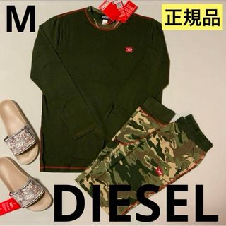 ディーゼル(DIESEL)の洗練されたデザイン　DIESEL　Umset-William　M(Tシャツ/カットソー(七分/長袖))