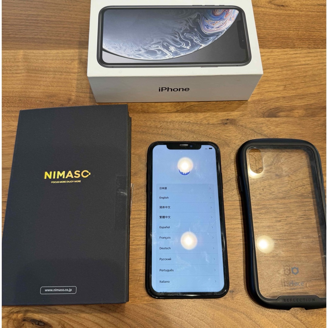 iPhone XR Black 256 GB SIMフリー　色々おまけつき✴︎