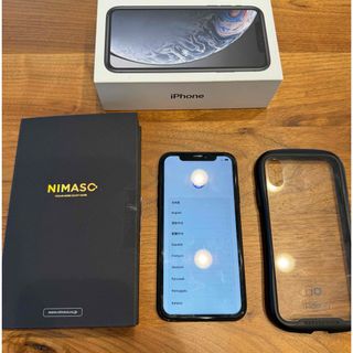 アイフォーン(iPhone)のiPhone XR Black 256 GB SIMフリー　色々おまけつき✴︎(スマートフォン本体)