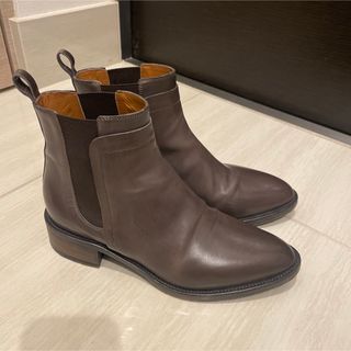 美品　サルトル　ショートブーツ　焦茶　35.5