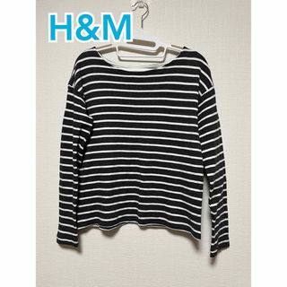 エイチアンドエム(H&M)のH&M ボーダートップス(Tシャツ(長袖/七分))