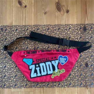 ジディー(ZIDDY)のジディ ボディバッグ ウエストバッグ ☆ 赤 バッグ # ZIDDY ♪(その他)