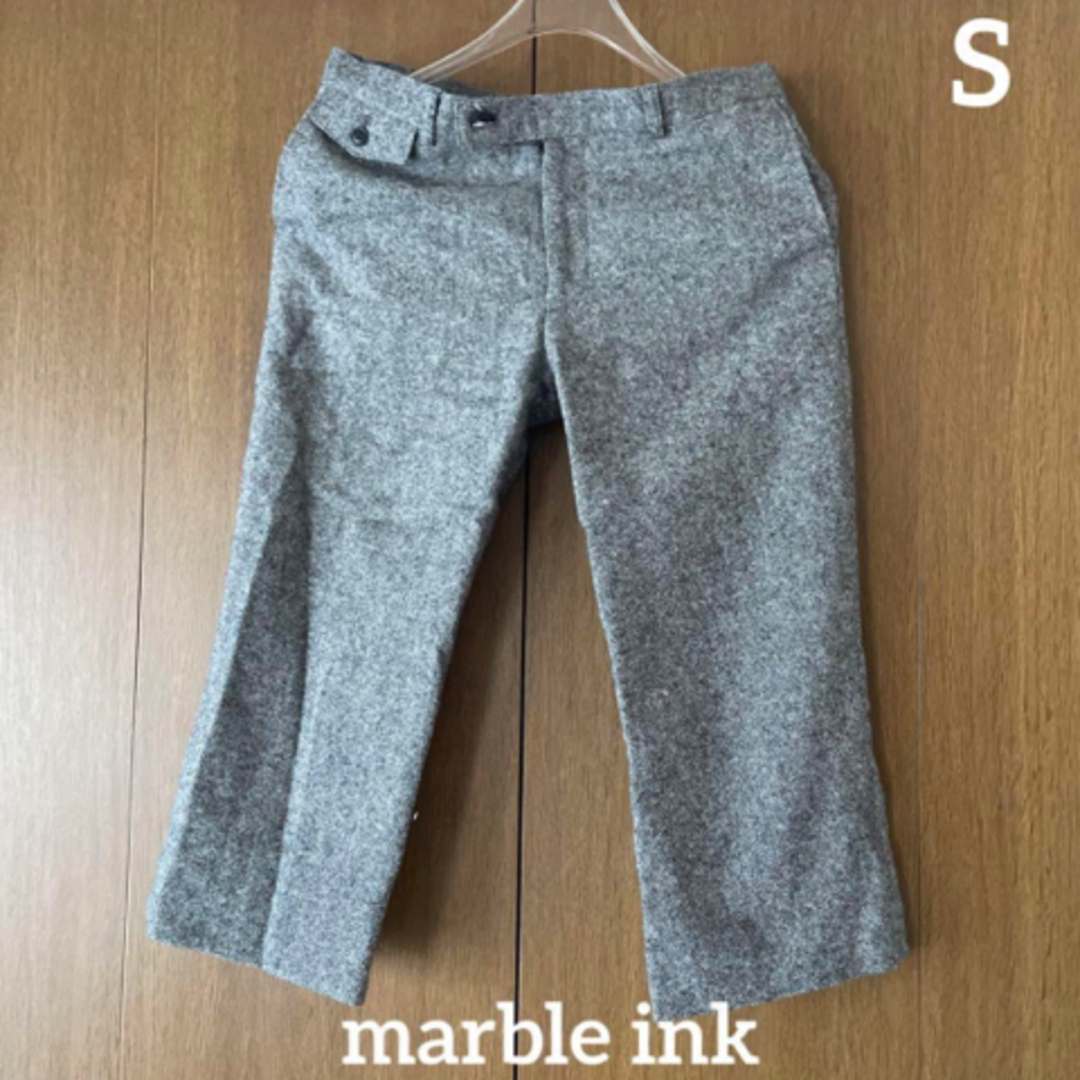 marble ink(マーブルインク)の○ マーブルインク　ウール混パンツ　S レディースのパンツ(その他)の商品写真