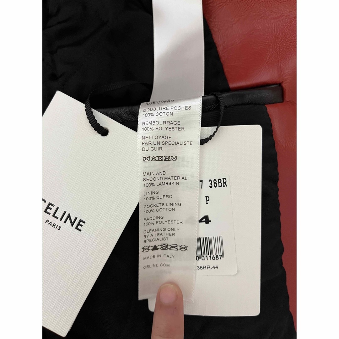 celine(セリーヌ)の【希少】 celine 22aw バイカーレザージャケット　セリーヌ メンズのジャケット/アウター(ライダースジャケット)の商品写真