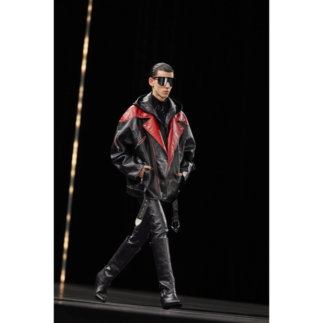 CELINE - 【希少】 celine 22aw バイカーレザージャケット CELINE - 【希少】 celine 22aw バイカーレザージャケット