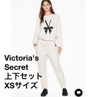 ヴィクトリアズシークレット(Victoria's Secret)の可愛いセットアップ VS XSサイズ  新品未使用　ホワイト(セット/コーデ)