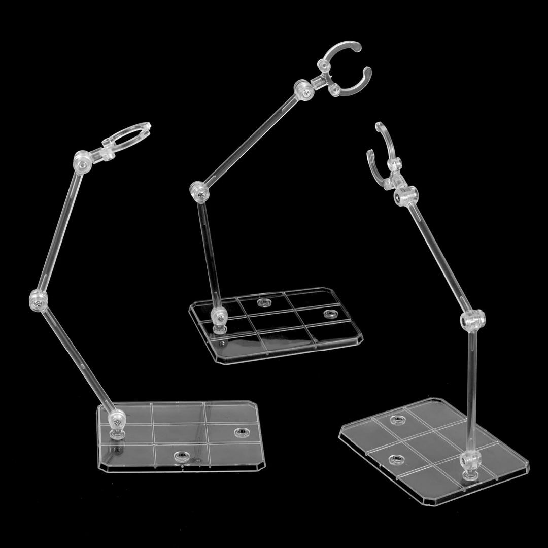 18個 フィギュア スタンド プラモデル 台座 1144 180度可動 ガンプラ 7