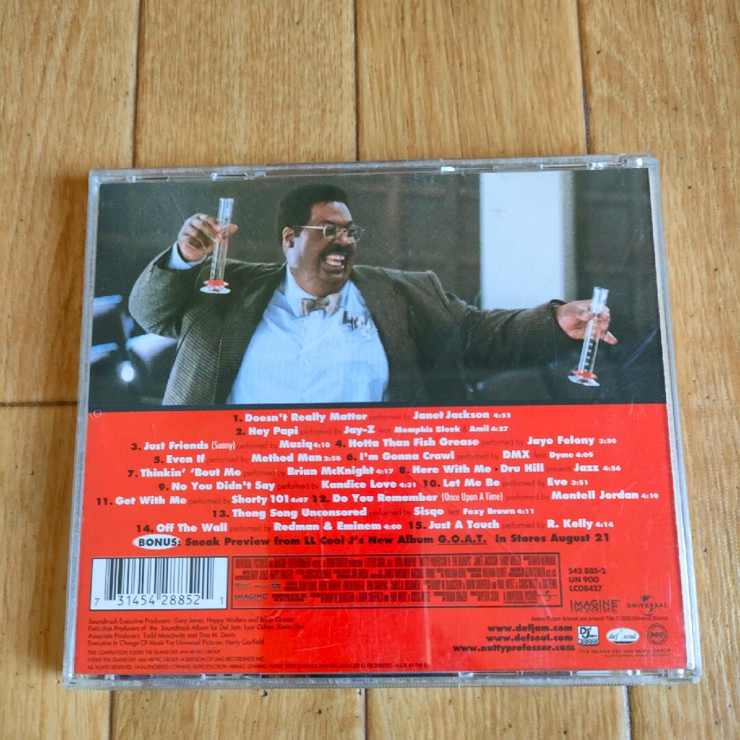 EU盤 廃盤 ナッティ・プロフェッサー2 サウンドトラック OST エンタメ/ホビーのCD(映画音楽)の商品写真