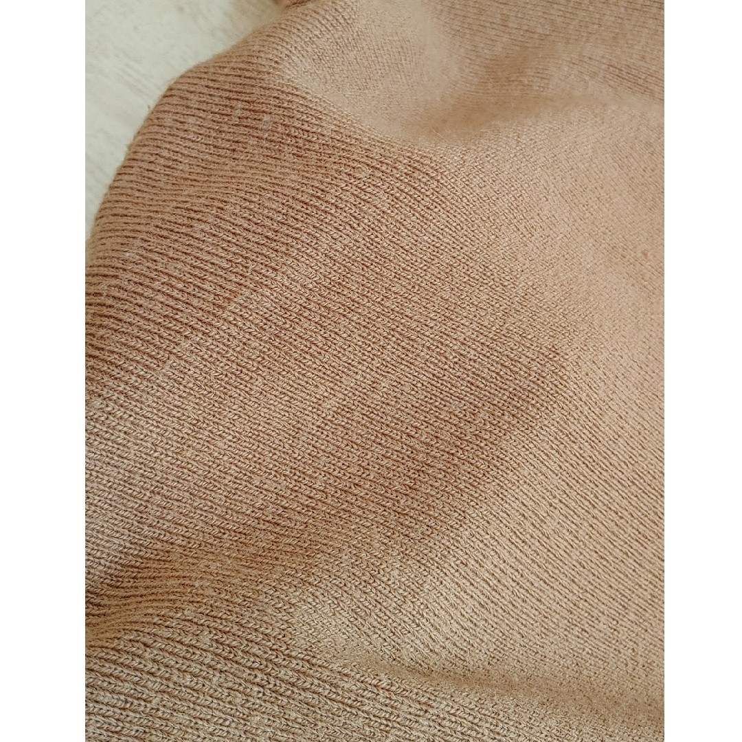 シンプル　ブラウンニット　Mサイズ レディースのトップス(ニット/セーター)の商品写真