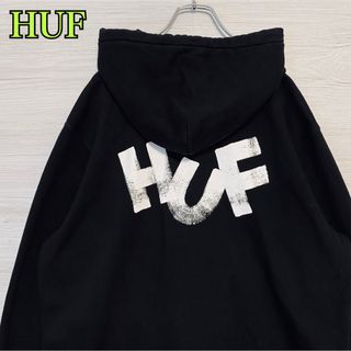 【入手困難】HUF X HAZE コラボパーカー　XLサイズ　両面デザイン　レア