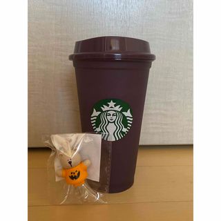 スターバックスコーヒー(Starbucks Coffee)のスターバックス　ハロウィン2022 リユーザブルカップ　キャップベアリスタ ⑳(容器)