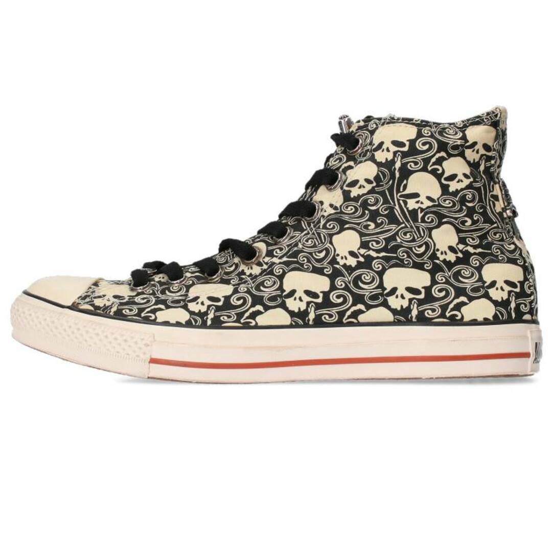 クロムハーツ  CH CONVERSE CANVAS シルバー装飾キャンバスハイカットスニーカー メンズ 28.5cm